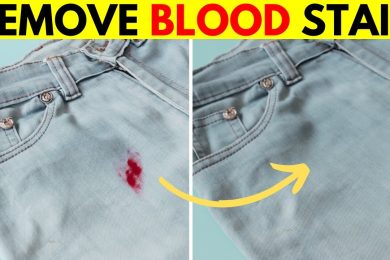 How to Remove Old Dried Blood Stains from Jeans