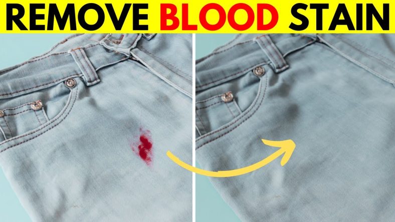 How to Remove Old Dried Blood Stains from Jeans