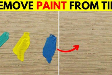 3 Best Ways to Remove Paint from Tiles