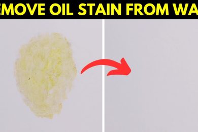 How to Remove Oil Stains from Wall