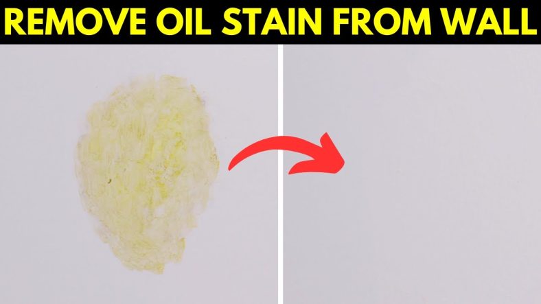 How to Remove Oil Stains from Wall