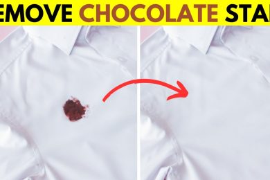 How to Remove Old Chocolate Stains from White Clothes