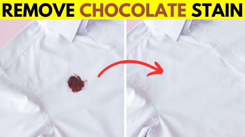 How to Remove Old Chocolate Stains from White Clothes