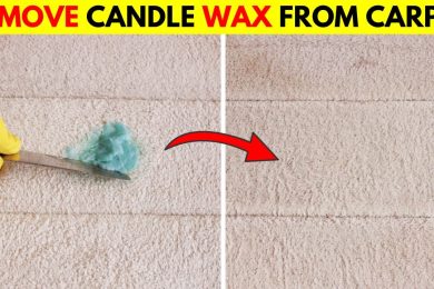 How to Remove Dried Candle Wax from Carpet