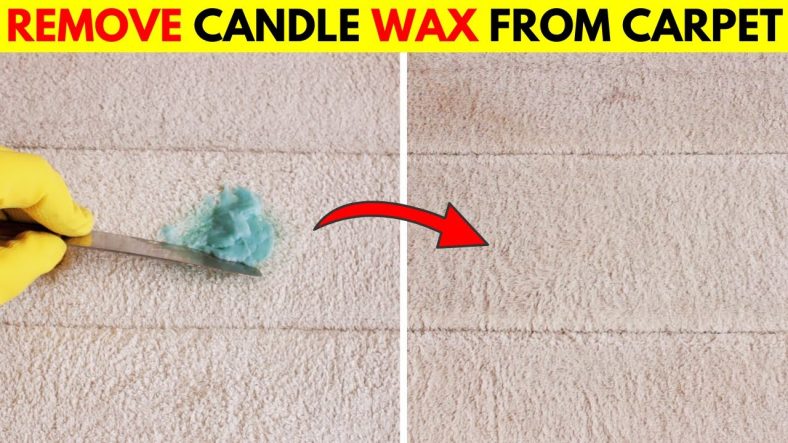 How to Remove Dried Candle Wax from Carpet