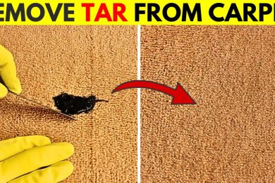 How to Remove Dried Tar from Carpet