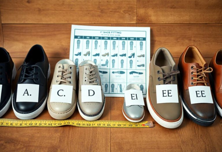 Shoe Width Letters Explained: Find Your Perfect Fit