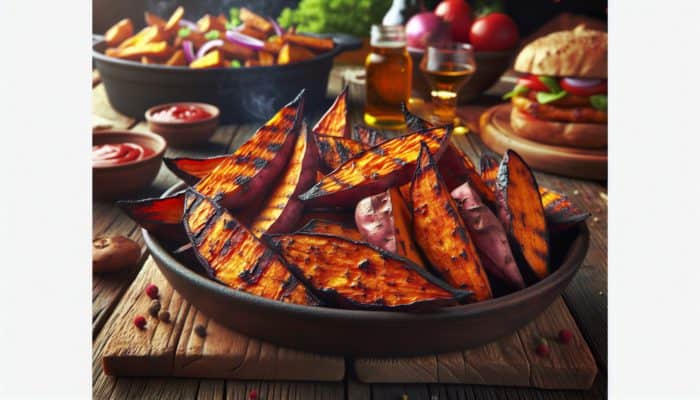 Smoked Sweet Potato Wedges for a Tasty Twist