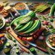 Grilled Okra with Smoked Paprika: A Savoury Delight