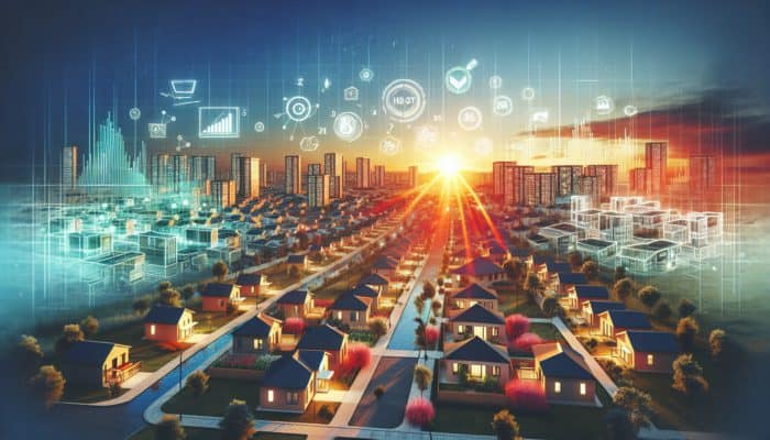 A vibrant sunset view of Aliwal North, showcasing affordable homes and community growth.