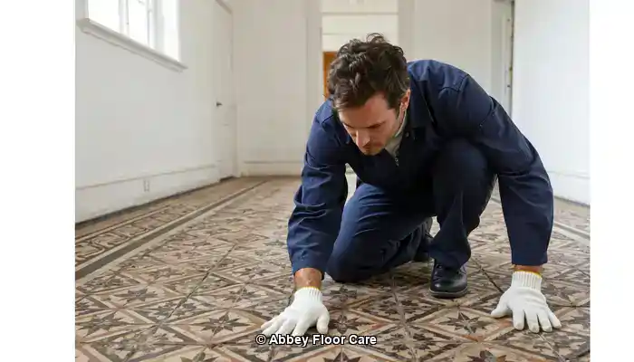 Restoring Victorian Colour to Mosaic Tiles