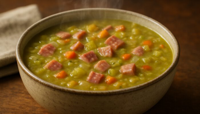 Split Pea Soup with Smoked Ham: A Hearty Favourite