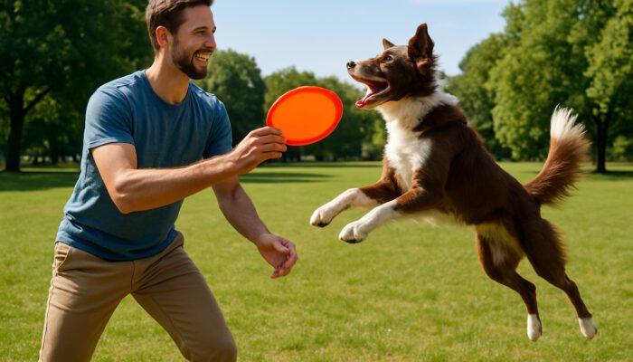 Dog Training with Frisbee Throwing Techniques Today!
