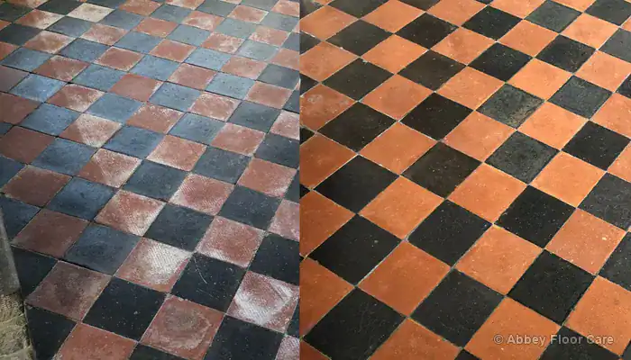 Restoring Quarry Tile Floors for Brightness and Breathability