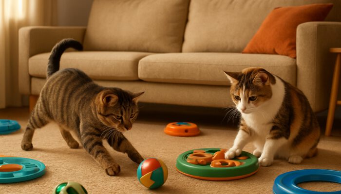 Interactive Puzzle Toys: Fun Solutions for Happy Cats