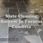 Slate Floor Stays Grey in Barrow Despite Cleaning Attempts