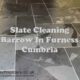 Slate Floor Stays Grey in Barrow Despite Cleaning Attempts